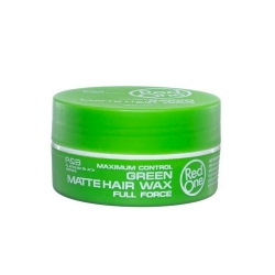 Red One Green Matte Hair Gel Wax - Cire Capillaire Forte Tenue Mate Verte 150 ml